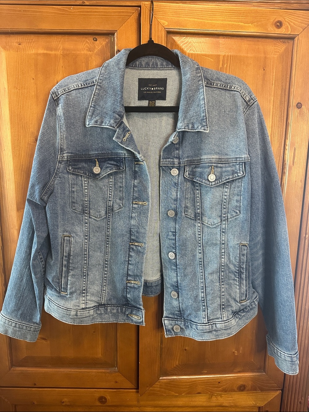 Lucky Brand Light Wash Denim Jacket
